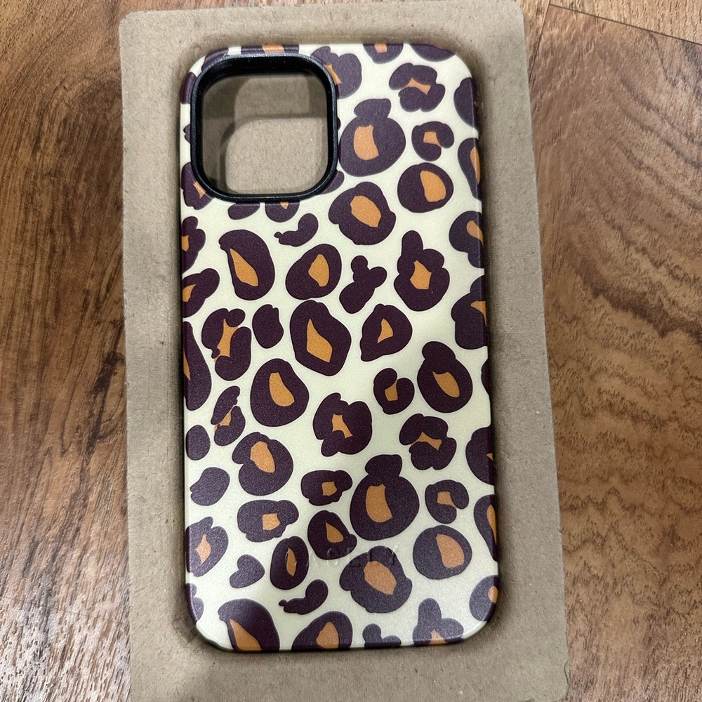 BRAND NEW Casely IPhone 12 Pro Max Case | Into the Wild | Leopard Print Case